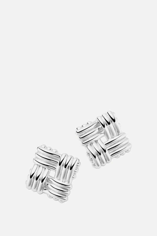 Lattice Stud Earrings from Daisy London x Polly Sayer