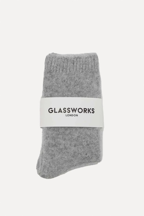 Angora Smooth Socks from Glassworks