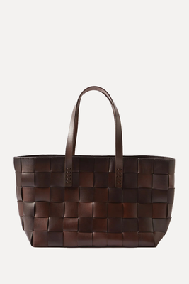 Japan Woven-Leather Tote Bag from Dragon Diffusion