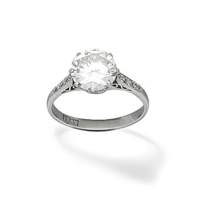 Single-Stone Diamond Ring