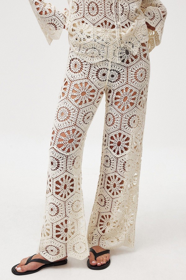 Knitted Crochet Trousers