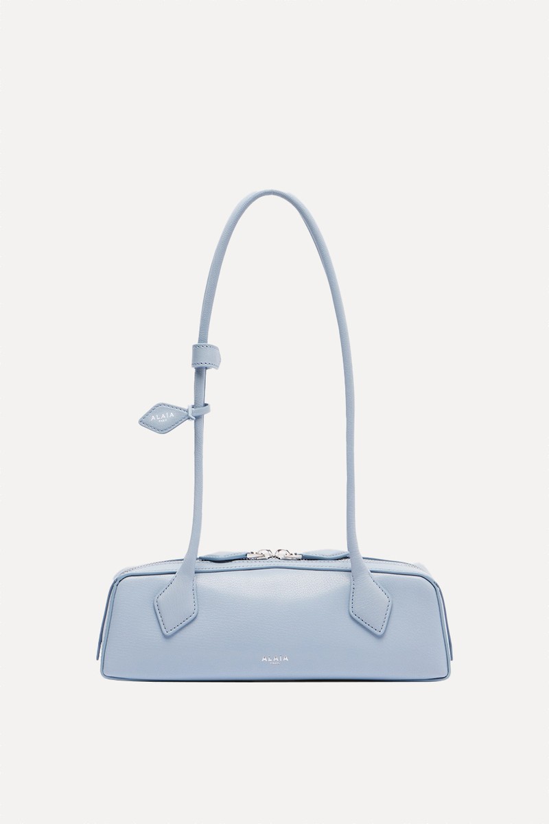 Le Teckel Small Leather Shoulder Bag from Alaïa