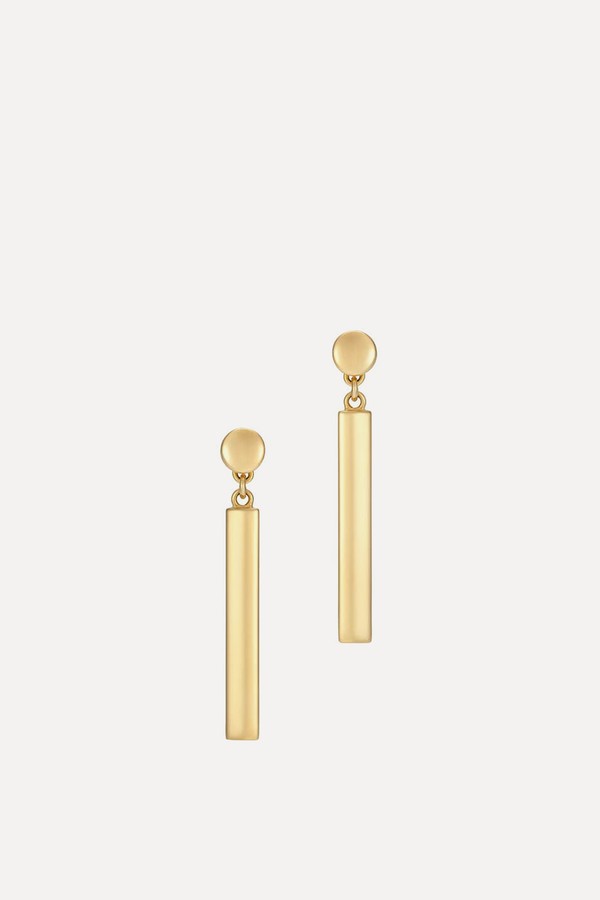 886 Drop Earrings - 18ct Yellow Gold