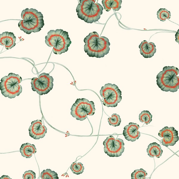 Pelargonium Fabric from Living Quarters