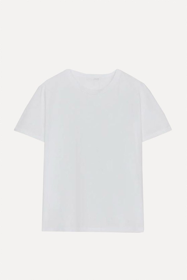 Rustic Cotton T-Shirt from zara