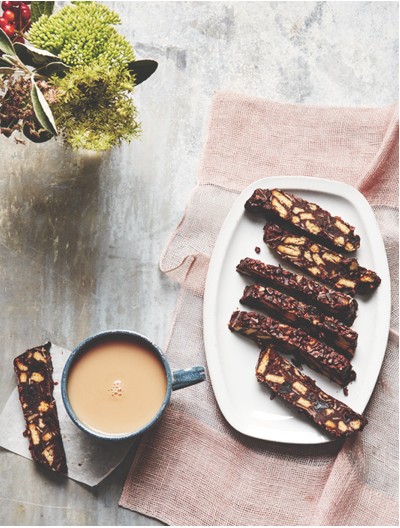 Cherry, Almond & Dark Chocolate Tiffin 