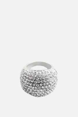 Faceted Crystal Ring  from Mango