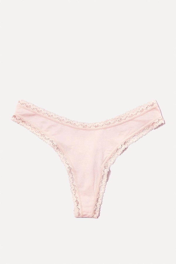 Pink-A-Boo Thong from Stripe & Stare