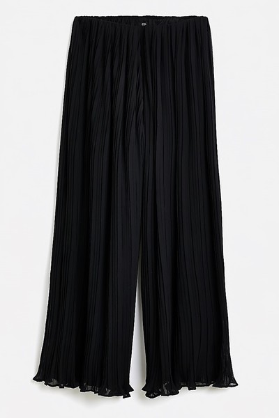 Plissé Wide Leg Trousers from River Island