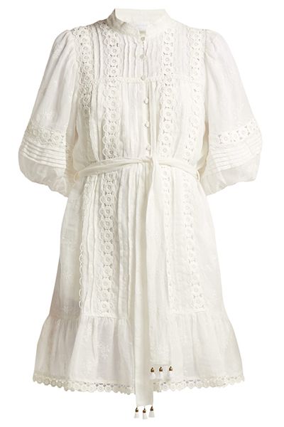 Lace Trimmed Voile Dress from Zimmermann