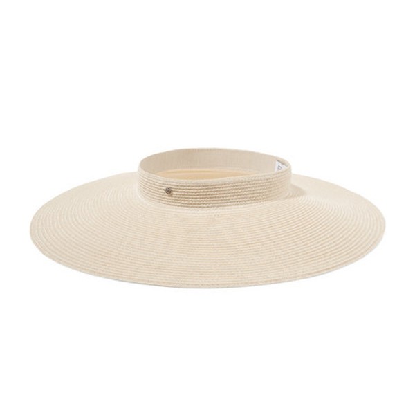Lune Cutout Hemp Visor from Maison Michel