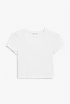 Cropped T-Shirt from Monki