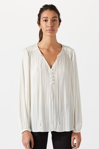 Open Neck Blouse