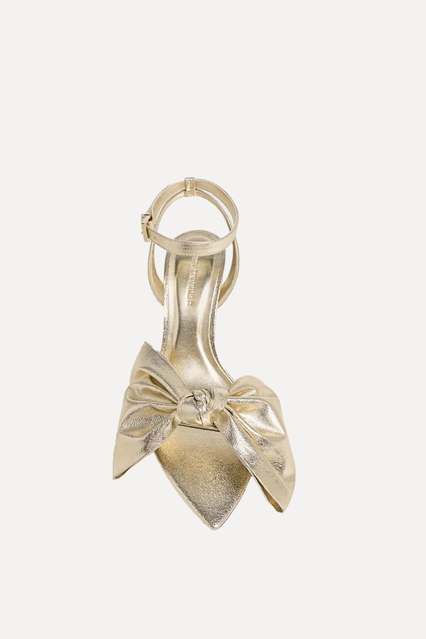 High-Heel Sandals With Maxi Bow from Stradivarius