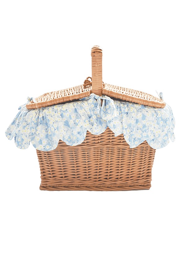 Rectangle Wicker Picnic Basket from Coco & Wolf X Edit 58