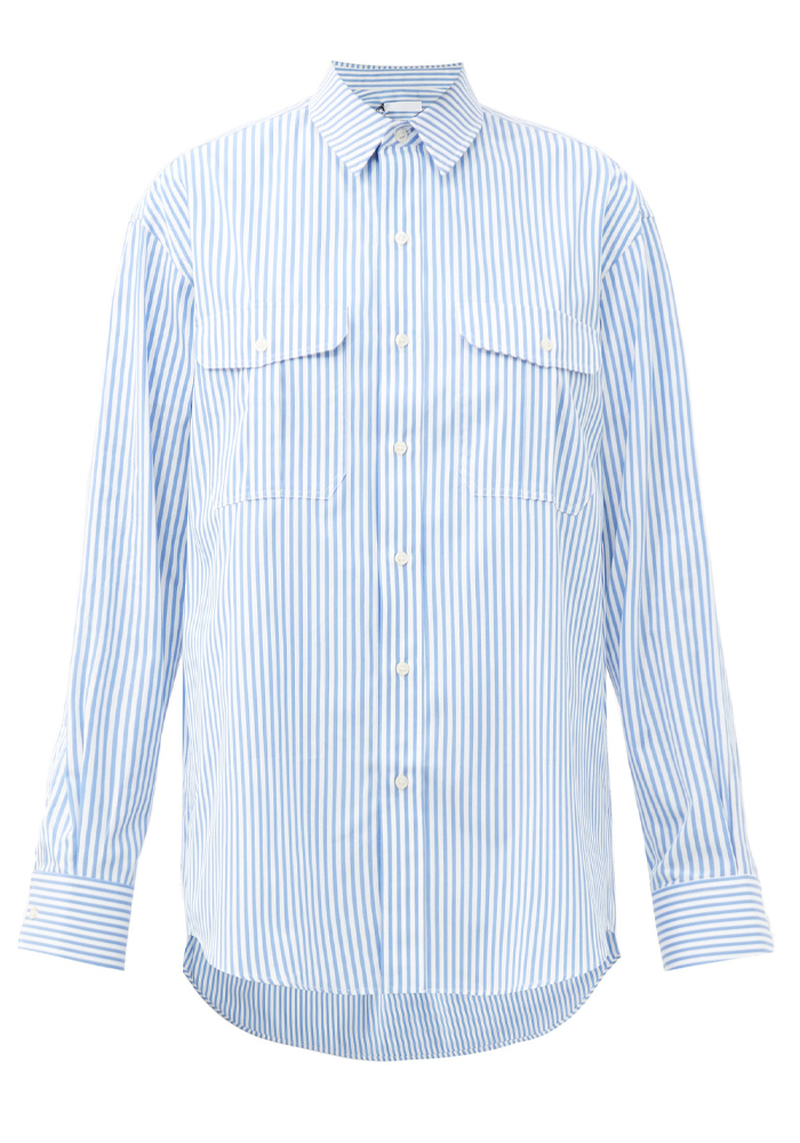 Release 03 Oversized Cotton-Poplin Shirt