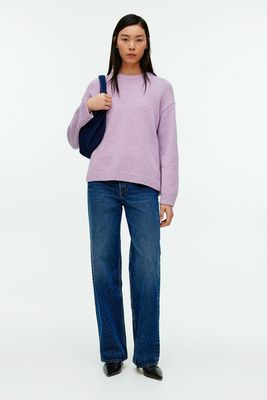 Relaxed Cotton Blend Jumper from ARKET