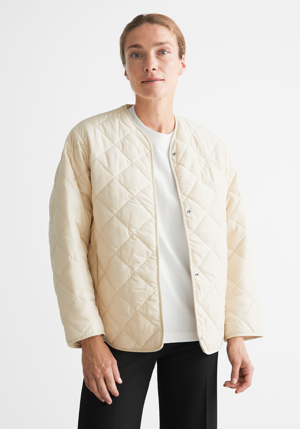 Oversized Quilted Jacket