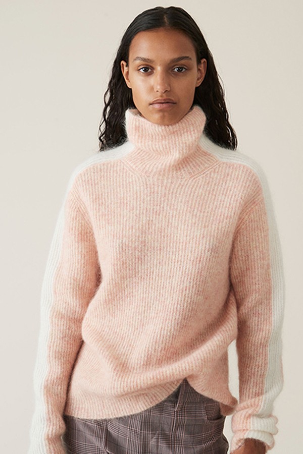 Soft Wool Knit Rollneck