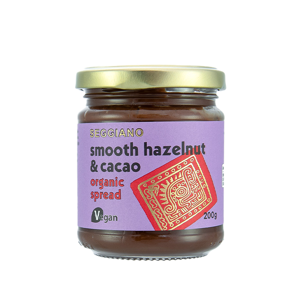 Organic Smooth Hazelnut & Cacao Spread from Seggiano