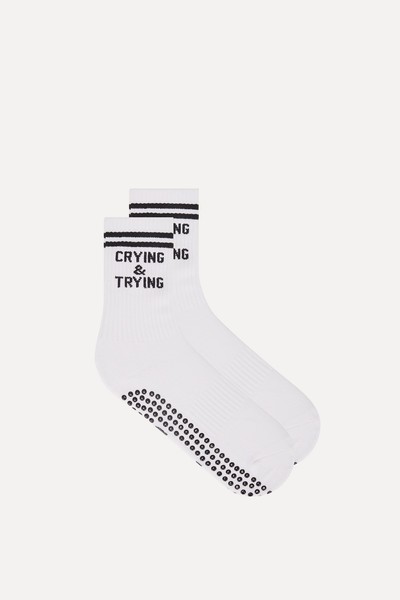 Crying & Trying Socks from Souls. 