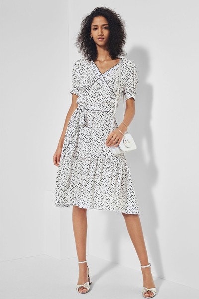 Mix/Cefinn Printed Tea Dress