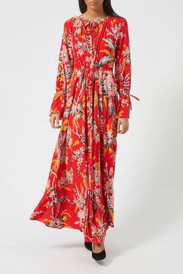 Bethany Cinch Sleeve Maxi Dress  from Diane Von Furstenberg