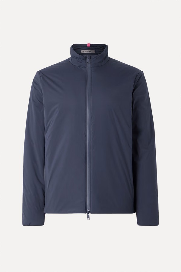 The Stinger Logo-Print Stretch-Jersey & Shell Golf Jacket from G/FORE