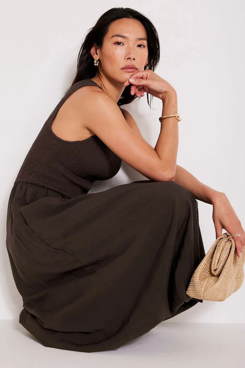 Bubble Hem Midi Dress from Mint Velvet