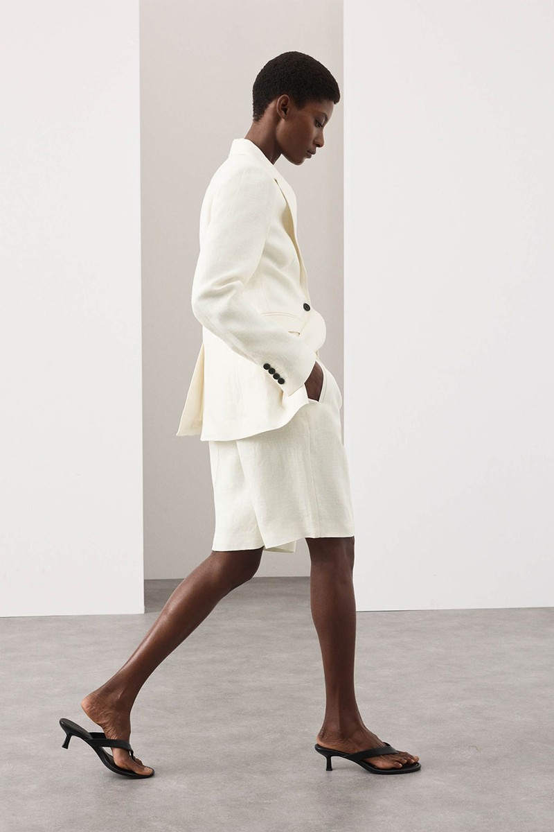 Pure Linen Tailored Shorts from Autograph