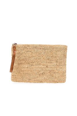 Zipped Woven Clutch Bag from IBELIV