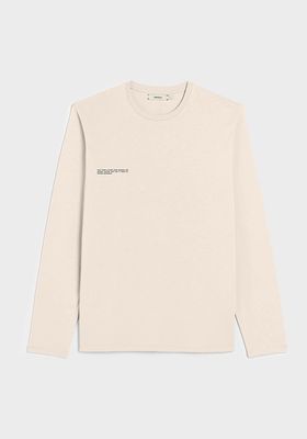 Organic Cotton Long Sleeve T-shirt With C-FIBER