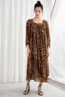 Leopard Kaftan Maxi Dress from & Other Stories