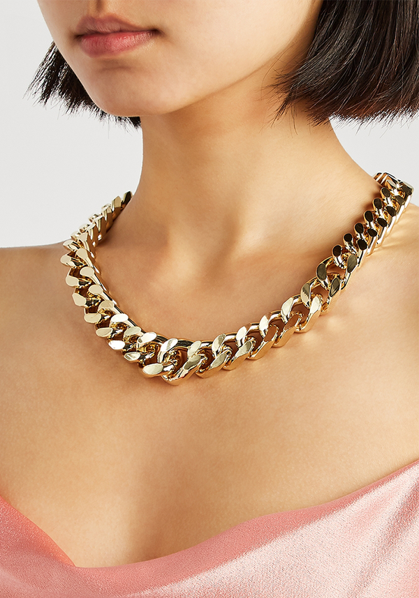 Amy Gold-Tone Chain Necklace from Rosantica