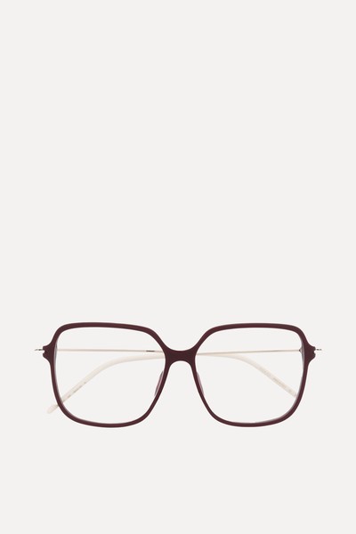 Oversized-Frame Logo Glasses  from Gucci Eyewear