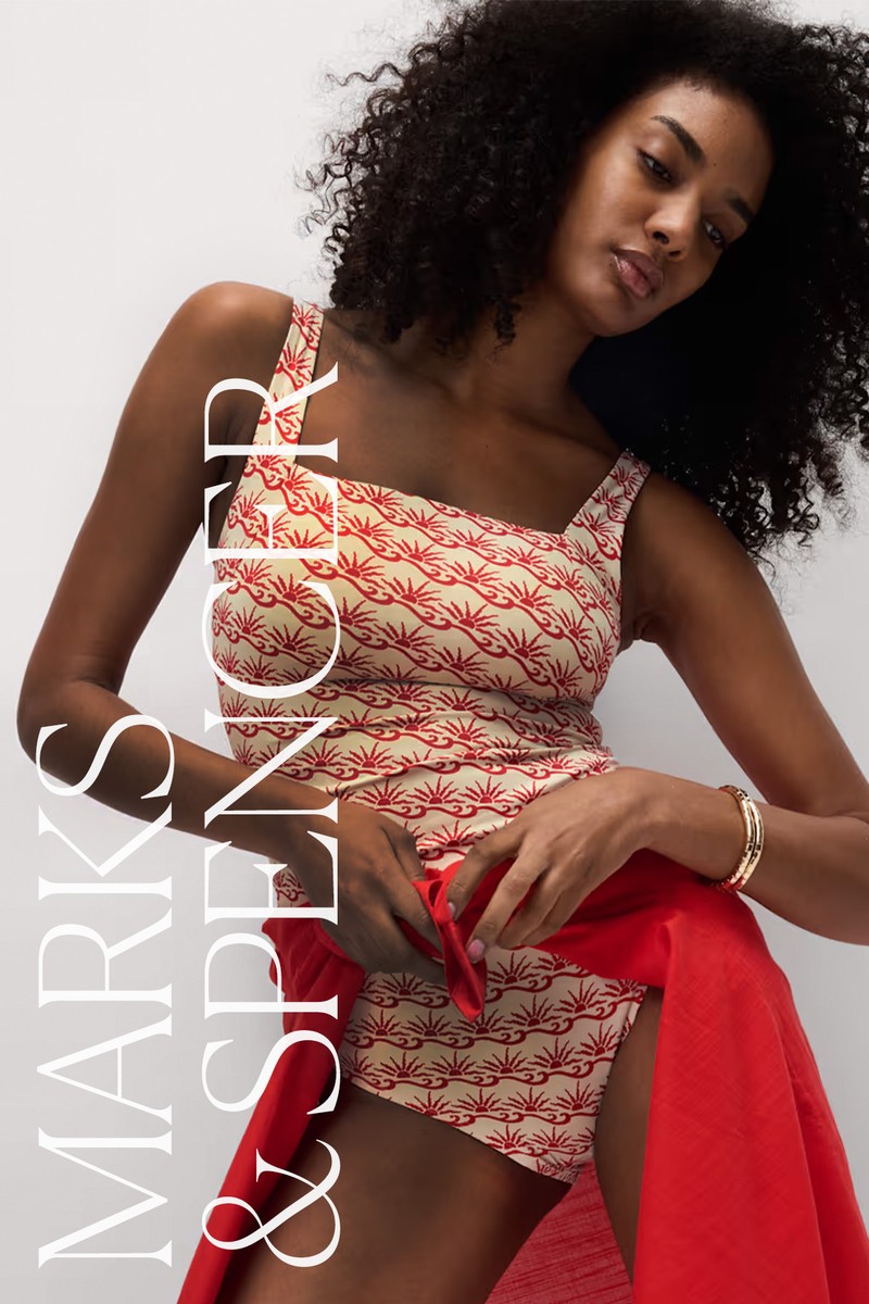 Floral Square Neck Tankini Top
