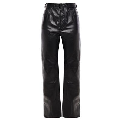Leather Straight-Leg Pants from Acne Studios