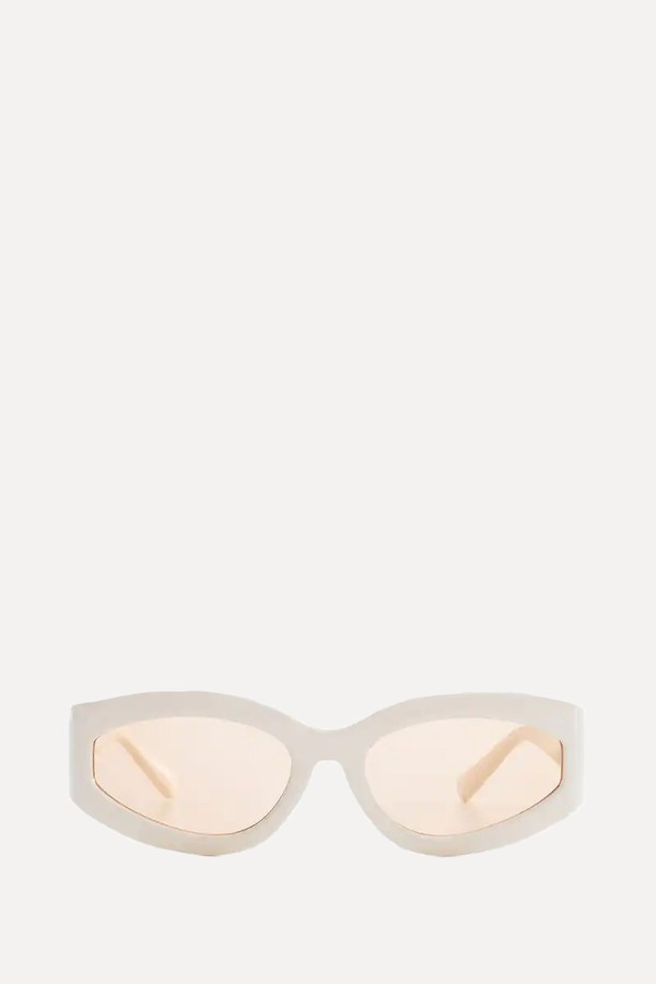 Curved Frame Sunglasses from Mango