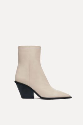 Odin Pointed-Toe Ankle Boots from A.EMERY