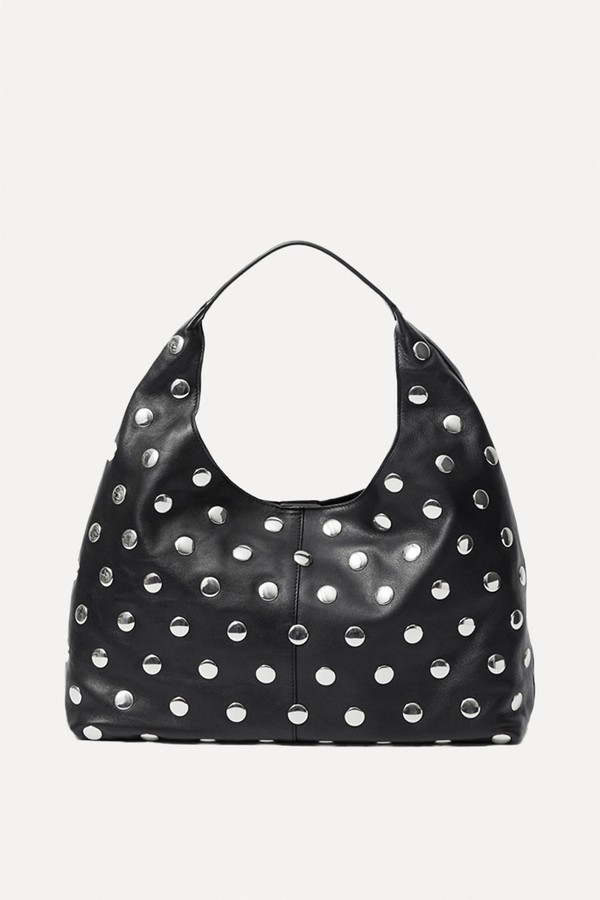 Studded Leather Tote Bag from & Other Stories