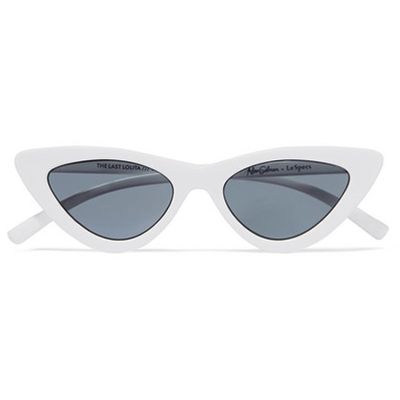 The Last Lolita Cat Eye Acetate Sunglasses from Le Specs + Adam Selman
