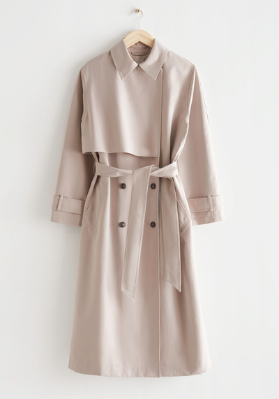 Double Breasted Trench Coat from & Other Stories