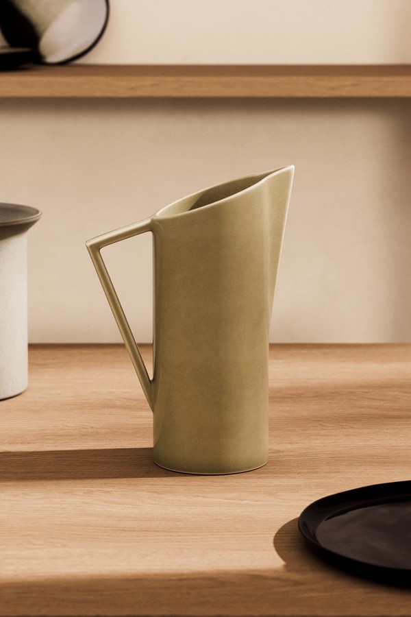 Earthenware Jug With Handle