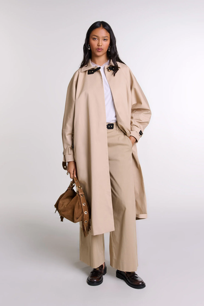 Long Trench Coat from Maje