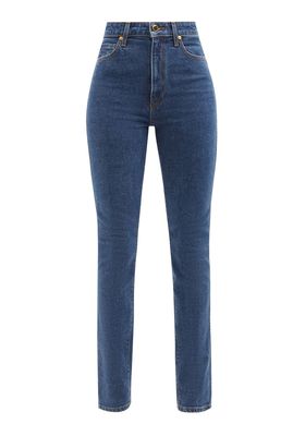 Daria High-Rise Slim-Leg Jeans from Khaite