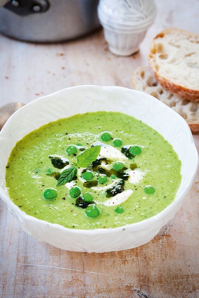 Minty Pea Soup