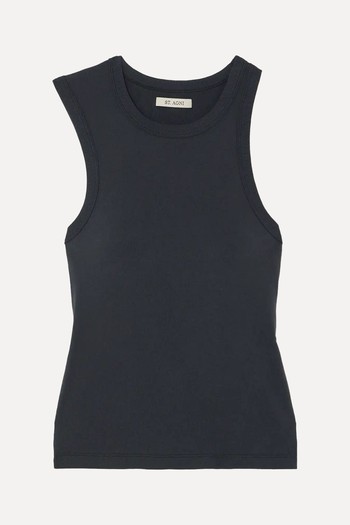 Asymmetric Organic Cotton-Jersey Tank