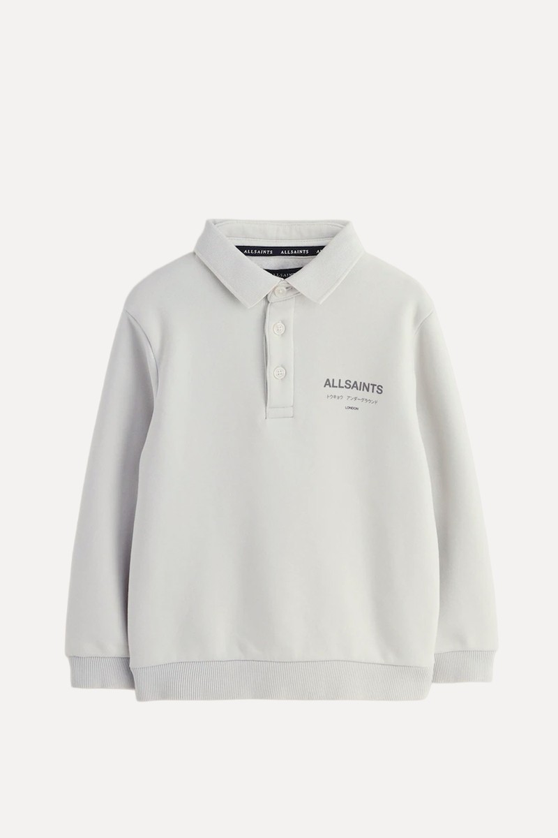 Underground Oversized Sweat Polo Shirt from smALLSAINTS