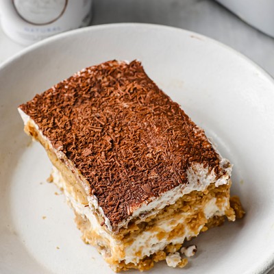 Easy Gluten Free Vegan Tiramisu