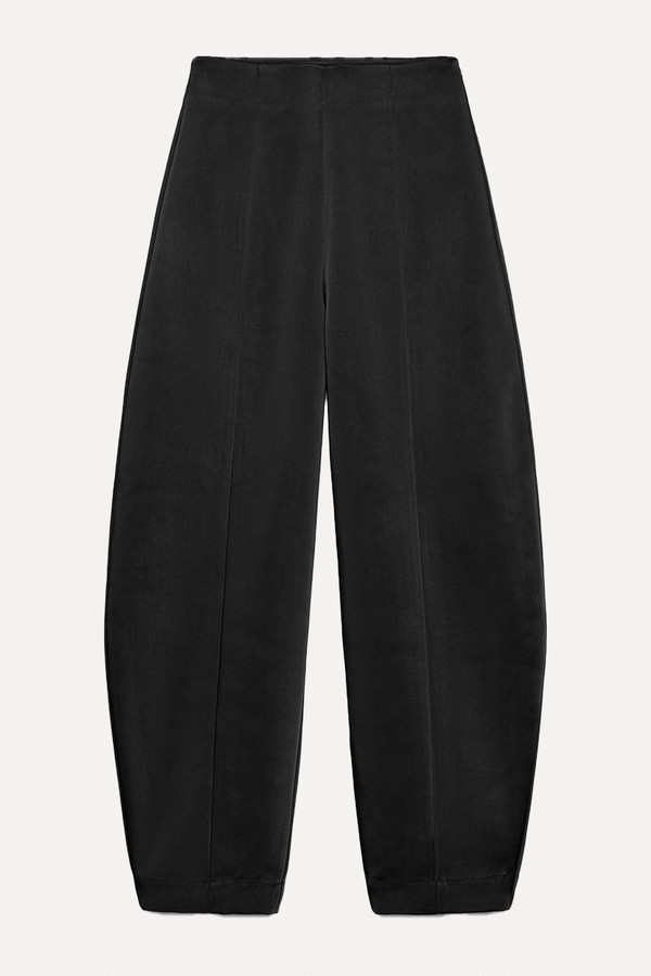 Satin Balloon Trousers from Zara